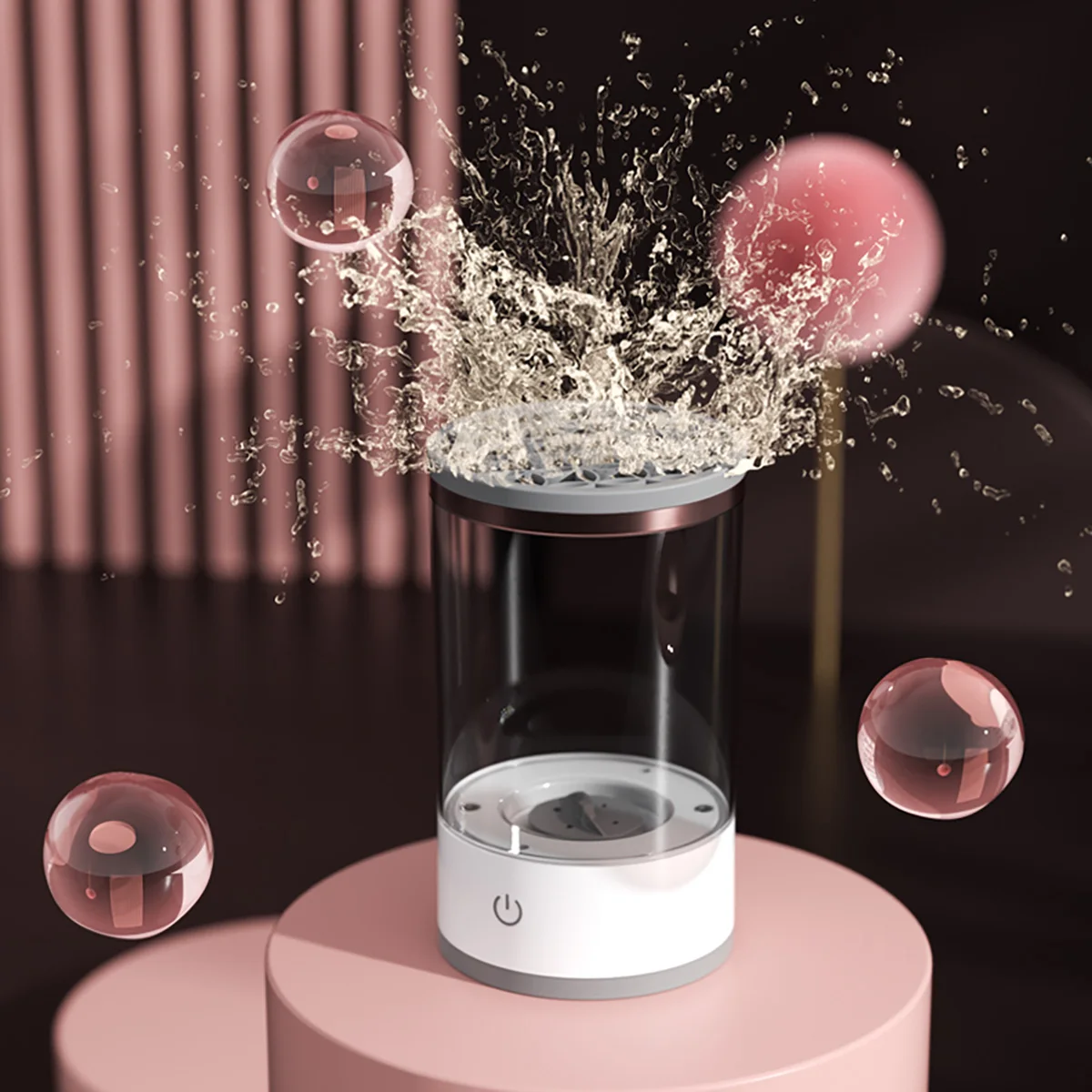 Nettoyeur de pinceaux de maquillage éléctrique PureGleam Pro™